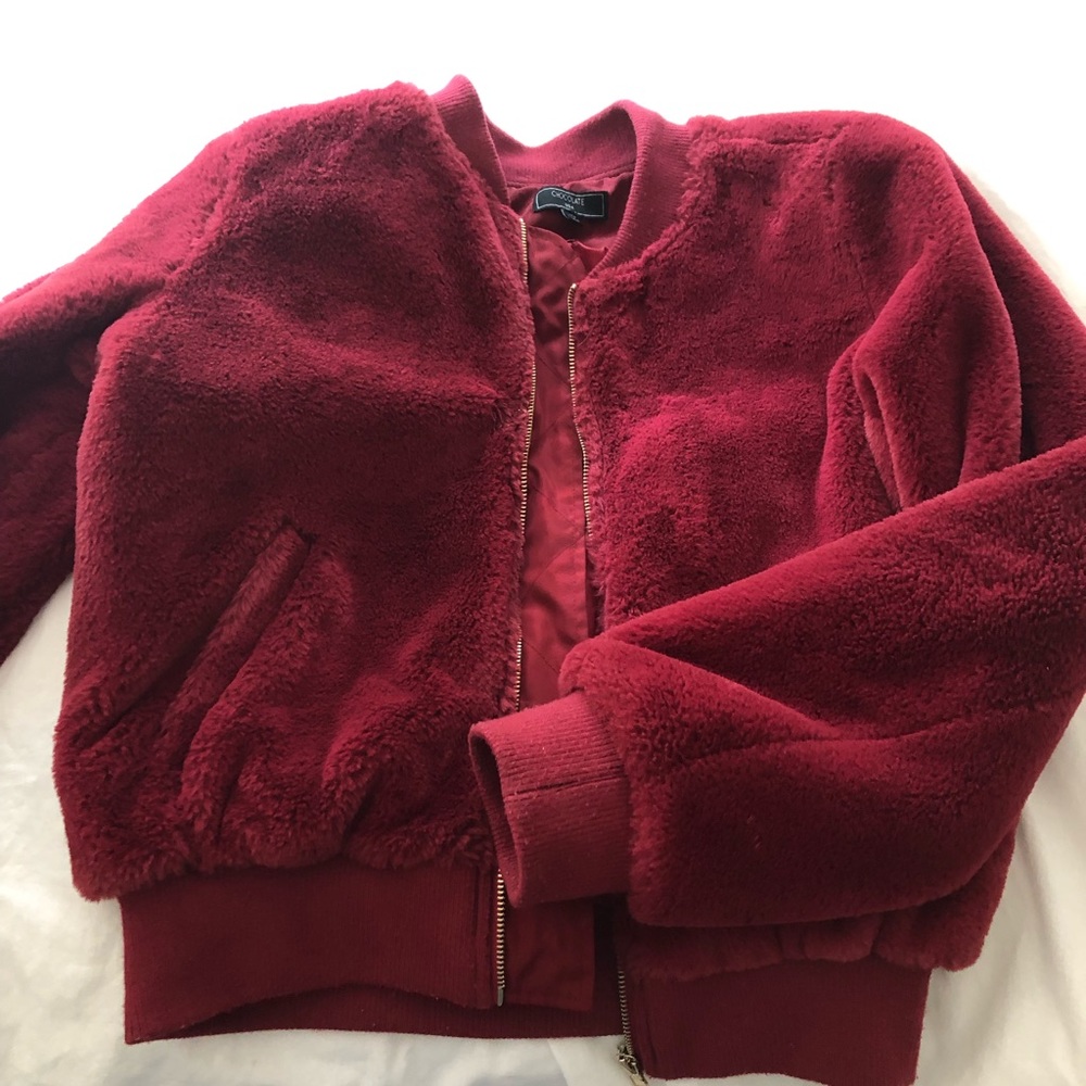 Red jacket